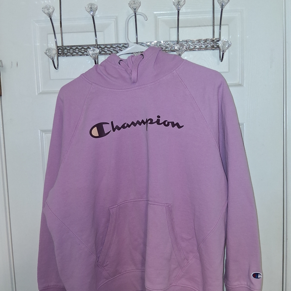 Champion Purple Hoodie